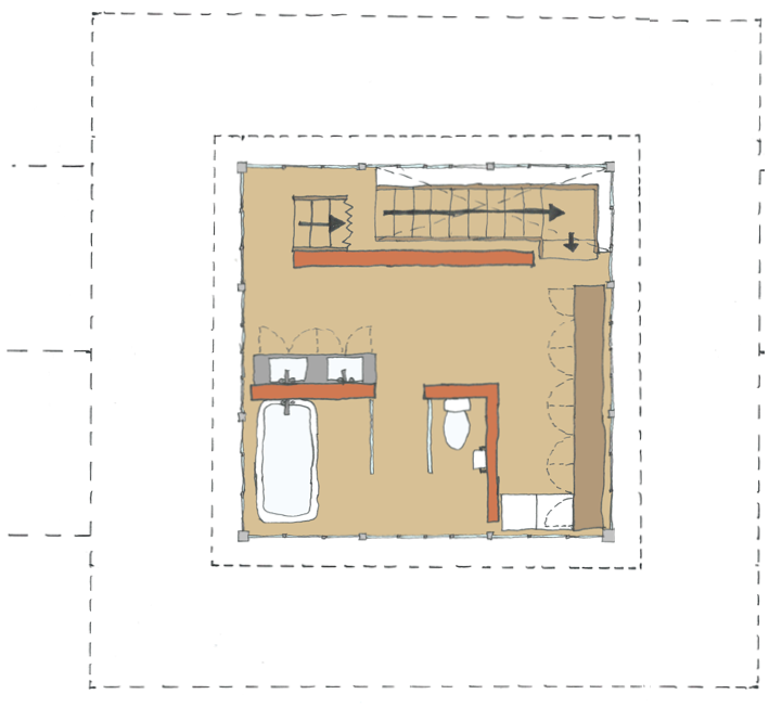 ON1 Floor Plan Ground level