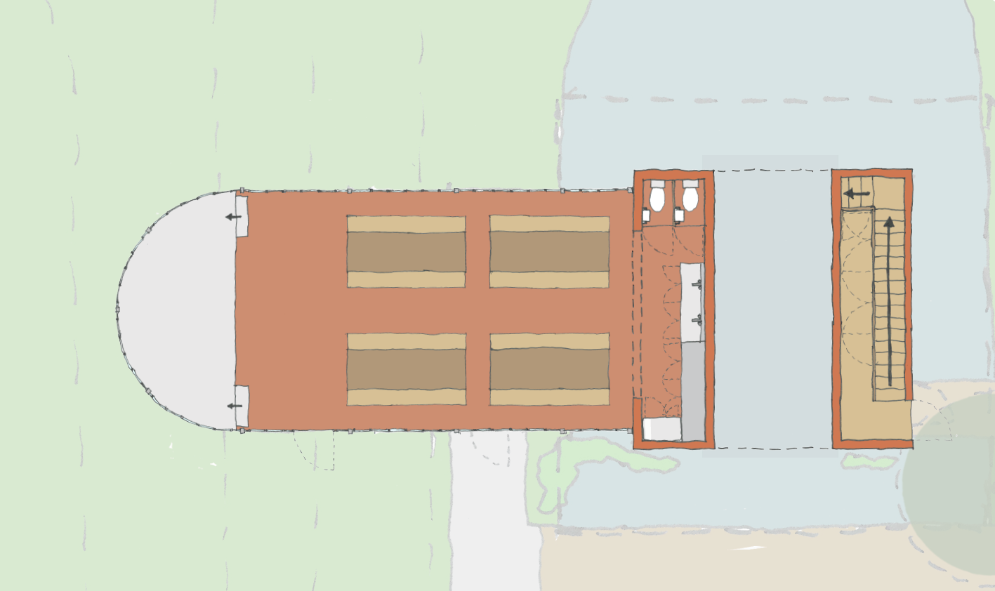 ON1 Floor Plan Ground level