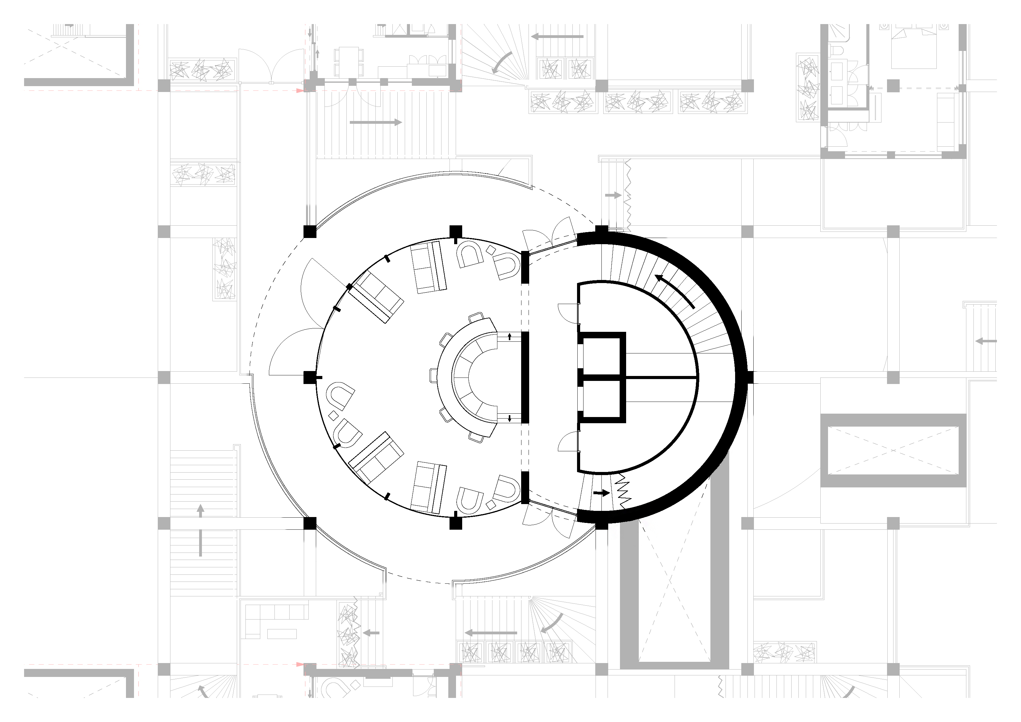 ON4 Plan Communal Living Room